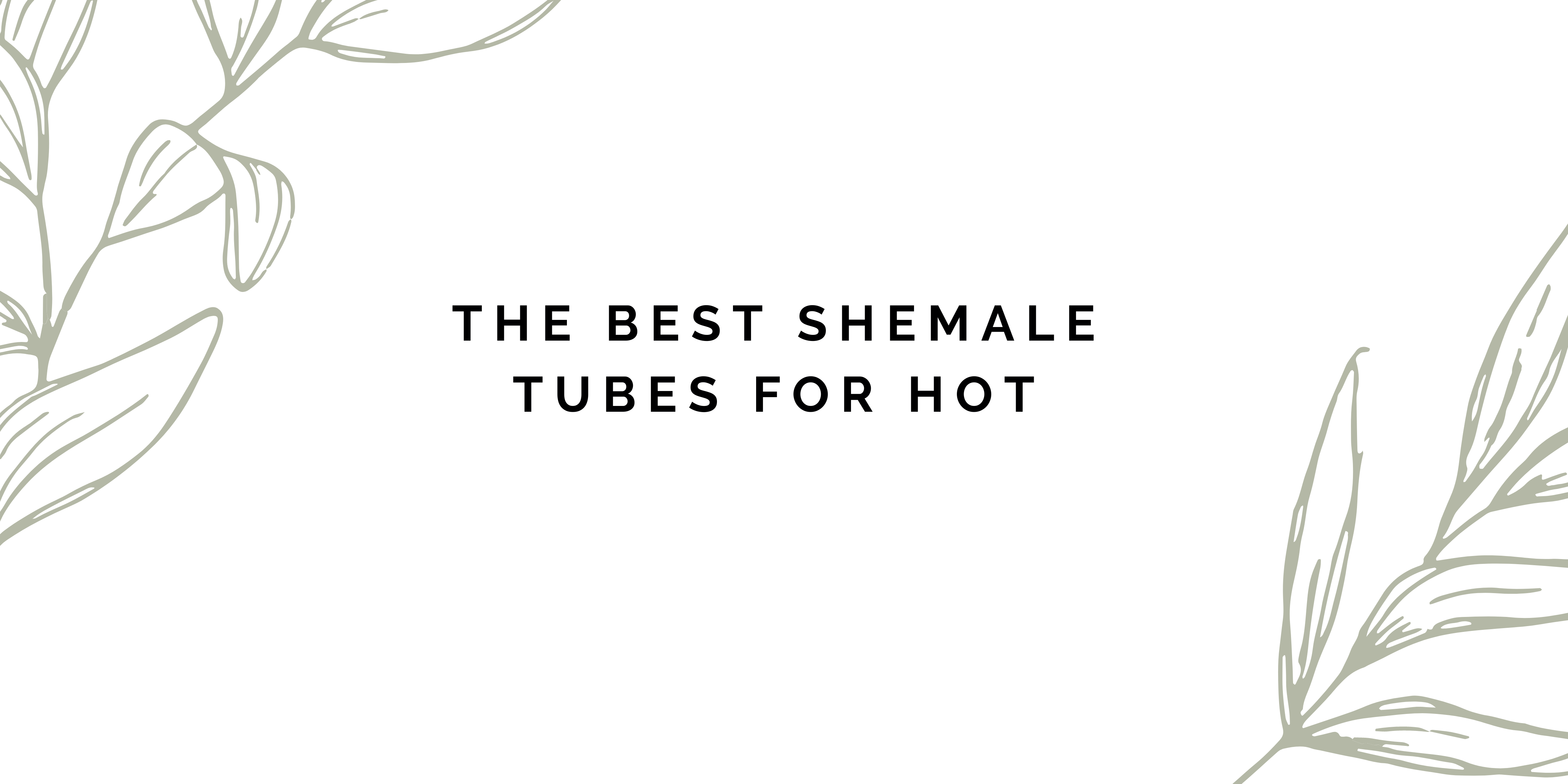 Best Shemale Tubes for Hot