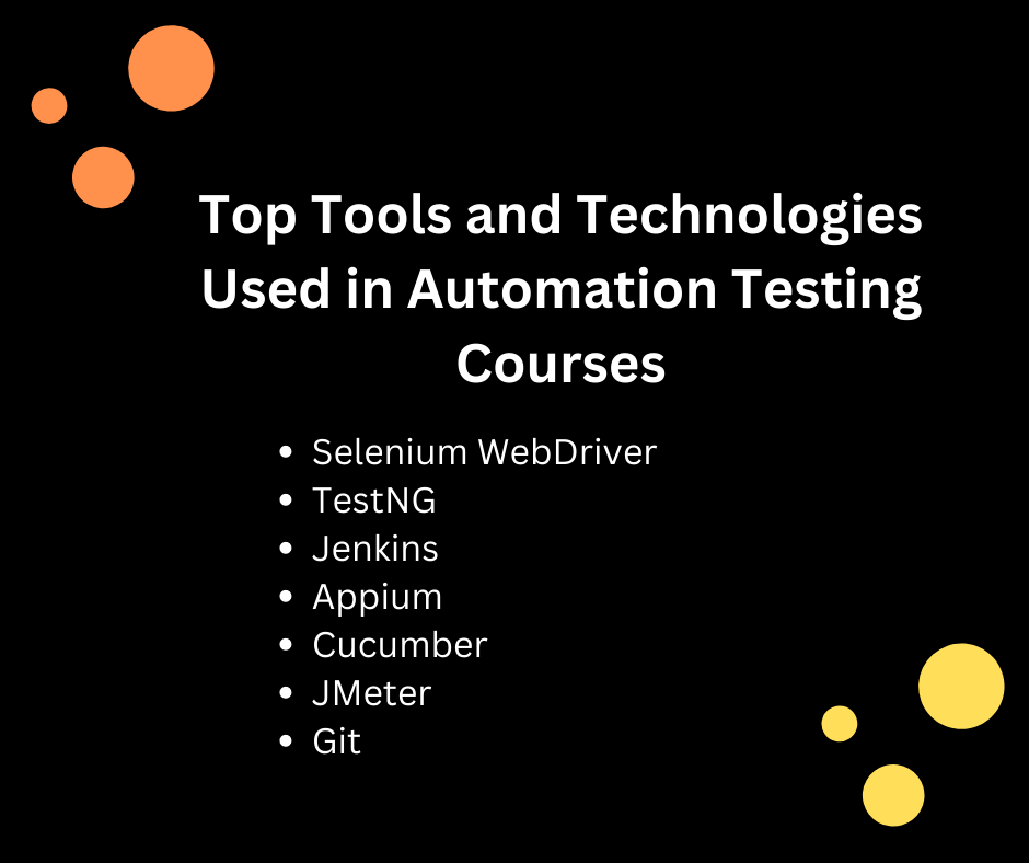 Automation Testing Courses